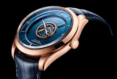 omega tourbillon blue price